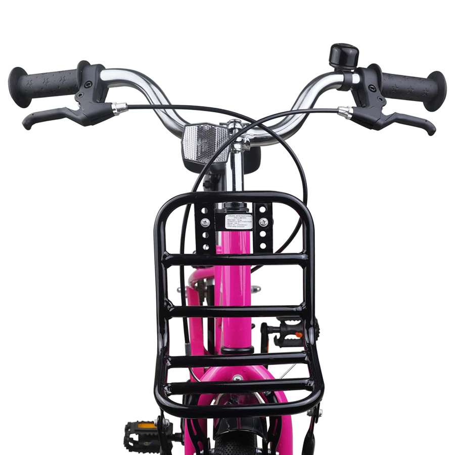 VD Home Furnishing Kinderfahrrad 20 Zoll Rosa und Schwarz - Bild 3