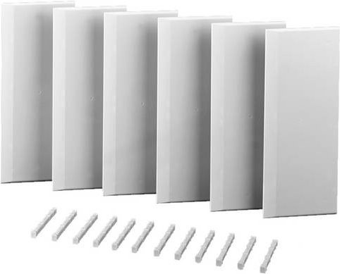 Hensel FP VS 30 Verschlussplatte aus Kunststoff in Grau, B: 27,0 cm x H: 27,0 cm - Bild 1