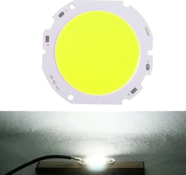 GuangZhouZhenqin LED COB Chip Hochleistungs-Lichtquelle für Downlights und Flutlicht, 50W, 5000LM, Kaltweiß, DC 30V-150V (90-100V) - Bild 1