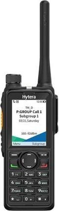 Hytera HP785 Zwe-Wege-Funkgerät DMR UHF/VHF 350-470 MHz mit Bluetooth und GPS in Schwarz - Bild 1