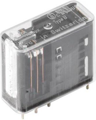Weidmüller RCI42424FG Printrelais 24 V/DC 6A 2 Wechsler 12er Packung transparent - Bild 1