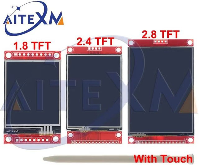 AITEXM ROBOT SPI TFT LCD Touch Panel mit ILI9341 ST7789 Treiber Chip, Farbe: Rot - Bild 1