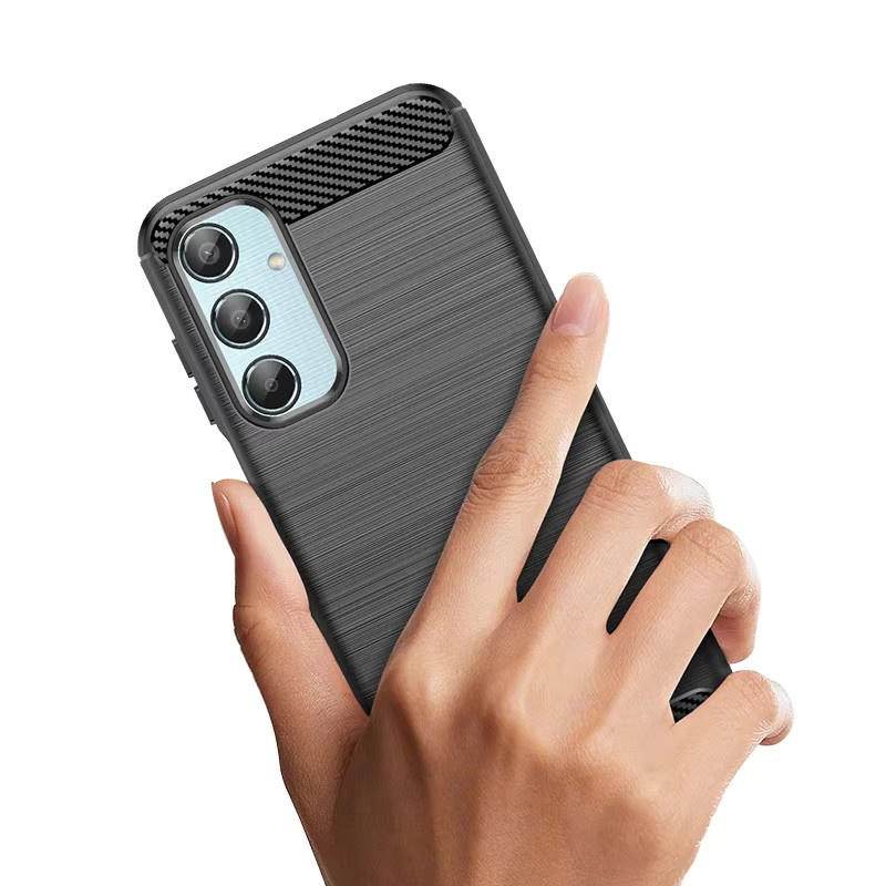 Stoßfeste Schutzhülle für Samsung Galaxy M44 5G M12 M14 M54 M34 M05 M15 Prime M55S M35 in Schwarz - Bild 3