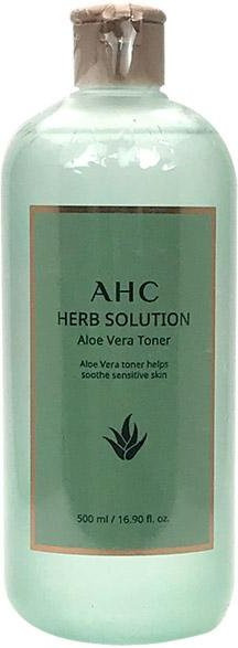 AHC Herbal Solution Aloe Vera Toner, 500 ml, Empfindliche Haut - Bild 1