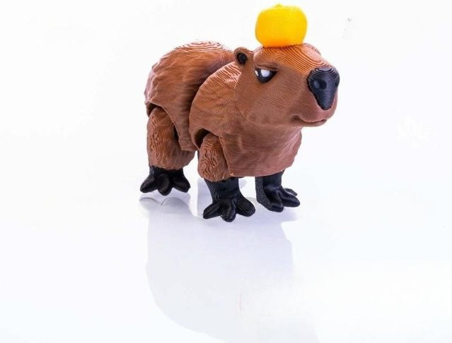 Fashnics Capybara Actionfiguren Gelenkige Bewegliche Figuren ab 14 Jahren - Bild 1