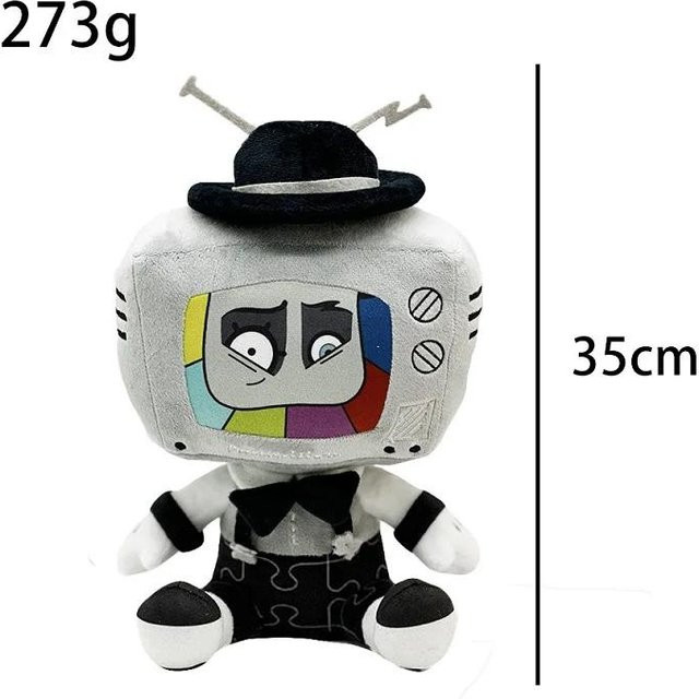 Yiran Health & Beauty Mr. Puzzles Plüschtier, 35 cm, ab 14 Jahren - Bild 1