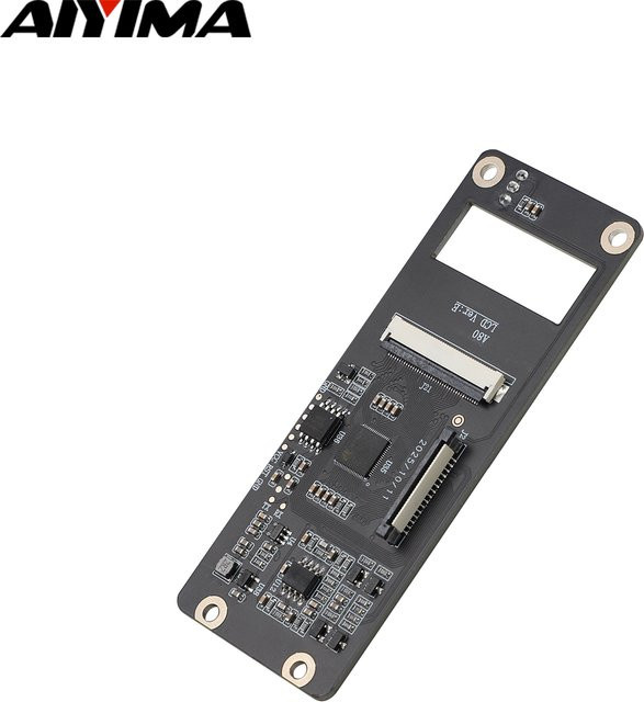 AIYIMA A80 Leistungsverstärker-Softwareplatine mit Fernbedienung in Schwarz und Upgrade-Firmware - Bild 1