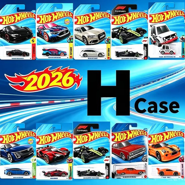 Hot Wheels Druckguss-Automodell, 1:64, Set / Bundle, Bunt / Mehrfarbig - Bild 1