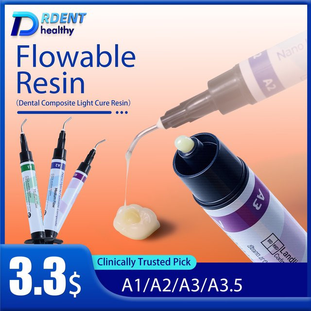 DRDENT Dental Resin Light-Curable Flowable Composite Resin - Bild 1