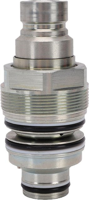 TOMTOP JMS Hydraulische Buchse M46 Flachkuppler Ersatzteil in Silber für S130 S150 S160 S175 S185 S205 S220 S250 S300 S330 T140 - Bild 1