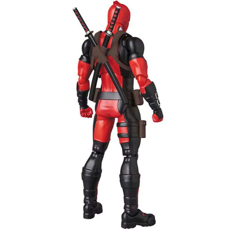 Mafex 082 Deadpool Actionfigur Comic Version in Rot, Höhe: 16 cm - Bild 5