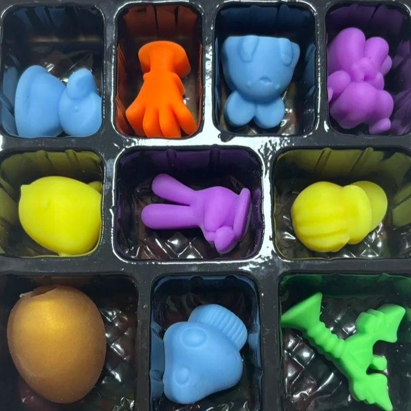 Needoh Goldenes Neues Ei Schatzsuche Spielzeug mit Squishy Überraschung - Bild 3
