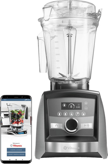 Vitamix Ascent A3500i Standmixer in Brushed Edelstahl und Silber mit Auto-Shutoff-Funktion - Bild 1