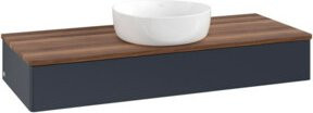 V&B Waschtischunterschrank Antao ohne Frontstruktur, lackiert, B/T/H: 120 x 50 x 19 cm - Bild 1