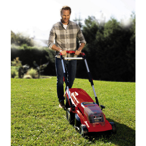 Einhell Power X-Change Akku-Rasenmäher RASARRO 36/36 in Rot mit 2x 3,0 Ah Akkus und Ladegerät - Bild 4