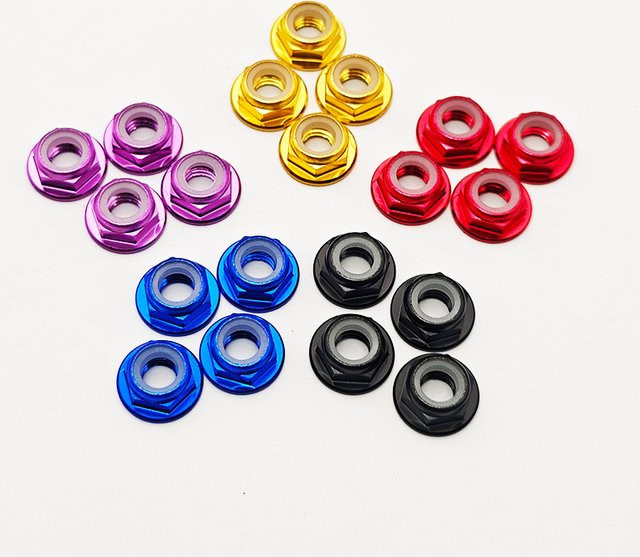 Creapart M5 Motorschraube Requisiten, 4-teiliges Set, Metall, Bunt / Mehrfarbig - Bild 1