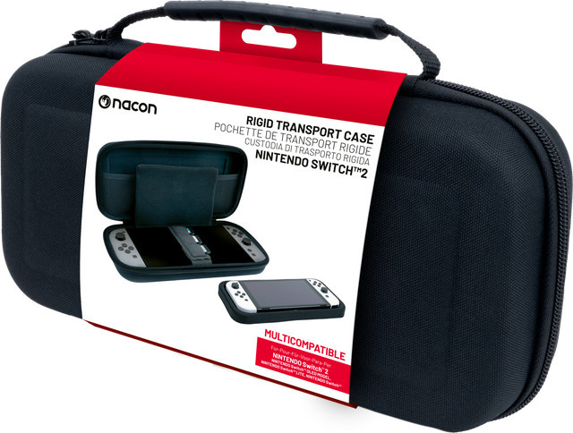 Nintendo Switch Tasche Classic Schwarz Größe L - Bild 1