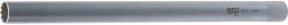 BGS Zündkerzen-Einsatz Zwölfkant mit Haltefeder, extra lang, Antrieb 3/8 Zoll, SW 14 mm, Silber - Bild 1