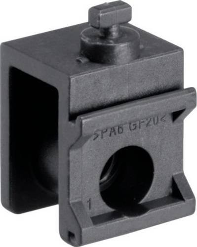 Hager LVZAW Abstützwinkel in Schwarz, 1 Stück - Bild 1