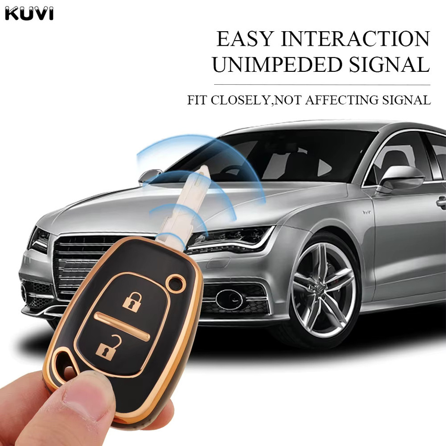 Kuvi TPU Auto Remote Key Case Cover Shell für Renault Movano Trafic Kangoo und Opel Vivaro Vauxhall - Bild 3
