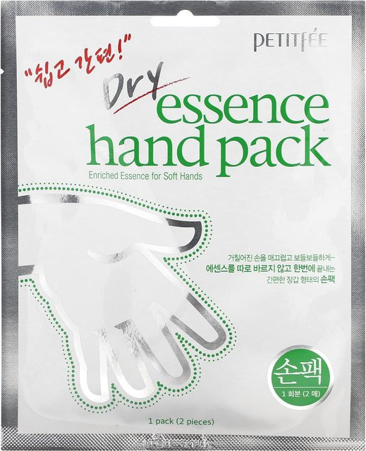 Petitfee Dry Essence Hand Pack Creme, Aloe Vera, Unisex - Bild 1