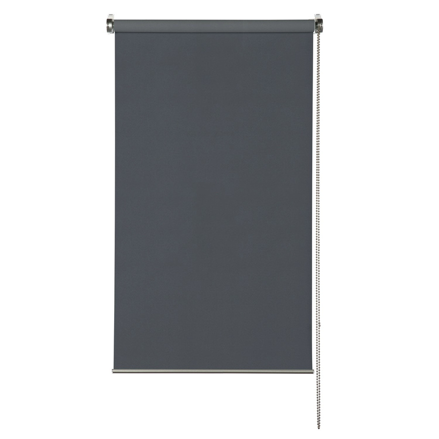 Gardinia Easyfix Blackout Rollo Premium in Grau/Silber, B: 90 cm, H: 150 cm - Bild 2