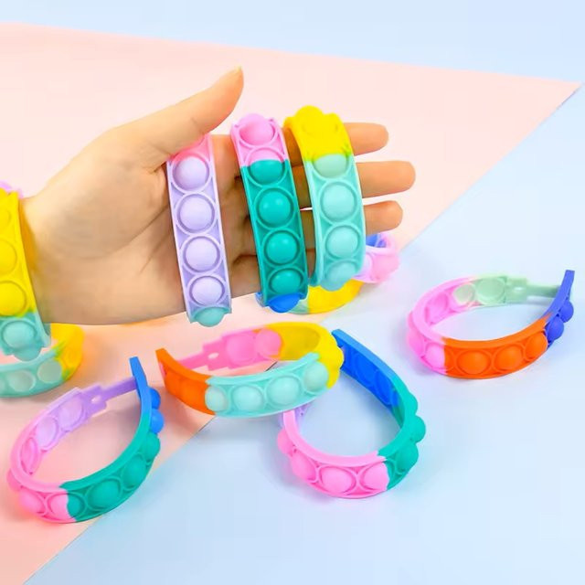 Silikonarmband, Bunt, Unisex - Bild 1