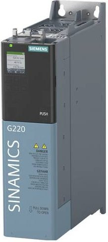 Siemens Frequenzumrichter 6SL4113-0CA12-2EF0 in Grau - Bild 1