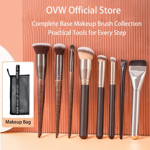 OVW Make-up-Pinsel-Set für Foundation und Concealer, Gesicht - Bild 1