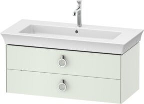 Duravit Waschtischunterschrank ohne Aufsatz White Tulip in Weiß matt, B/T/H: 98,4 x 45,8 x 41 cm - Bild 1