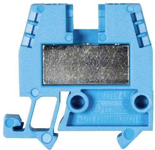 Wieland Electric Durchgangsklemme 55.504.1053.6 Schrauben Blau 100 Stück - Bild 1