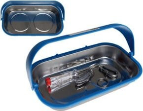 BGS Magnetische Teileschale mit Schirm Blau aus Edelstahl und Kunststoff 67102 - Bild 1