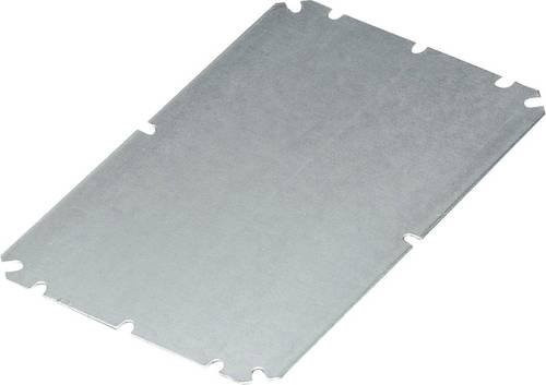 Weidmüller MP FPC 20/40 Montageplatte aus Stahlblech in Silber, B: 360 mm, L: 160 mm - Bild 1