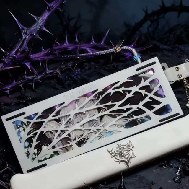 Wooting Thorns 60 Aluminium-Tastaturgehäuse für Hall-Effekt Magnetschalter in Schwarz oder Weiß - Bild 1