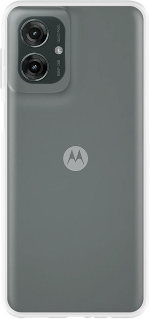 Just in Case Soft Design Backcover für Motorola Moto G55 in Transparent - Bild 1