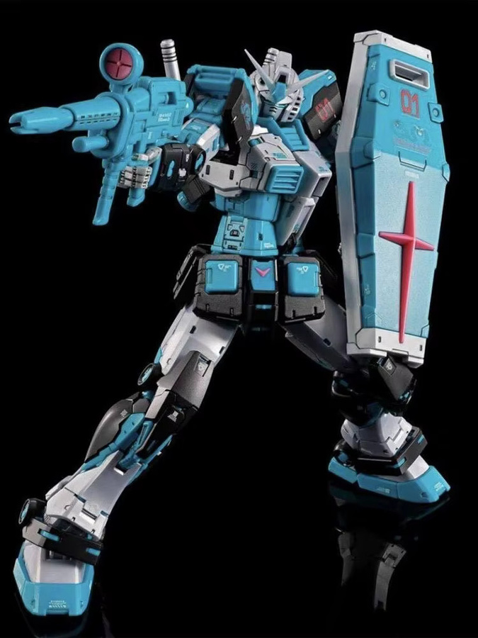 Bandai RG RX-78-2 2.0 Hatsune Miku Color, Plastikmodellbausatz - Bild 4