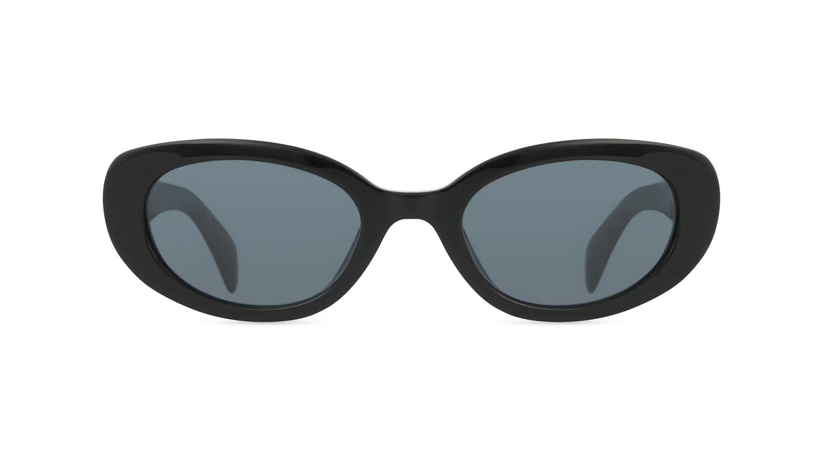 Rag & Bone RNB1061/S Sonnenbrille Vollrand, Rund, Acetat, Damen, schwarz - Bild 1