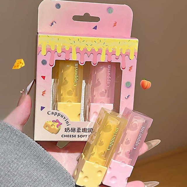 Cappuvini Lippenöl-Set, glänzend, für trockene Lippen - Bild 1