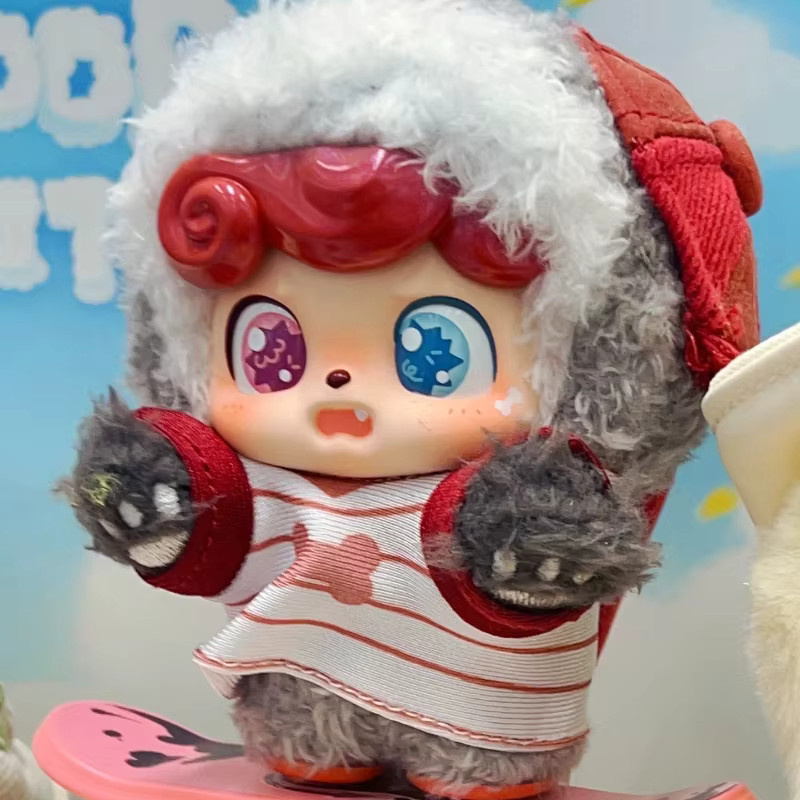Q.Kid Outdoor-Aktivitäten-Serie, Blindbox Plüsch-Vinyl-Puppe, Taschenanhänger - Bild 1