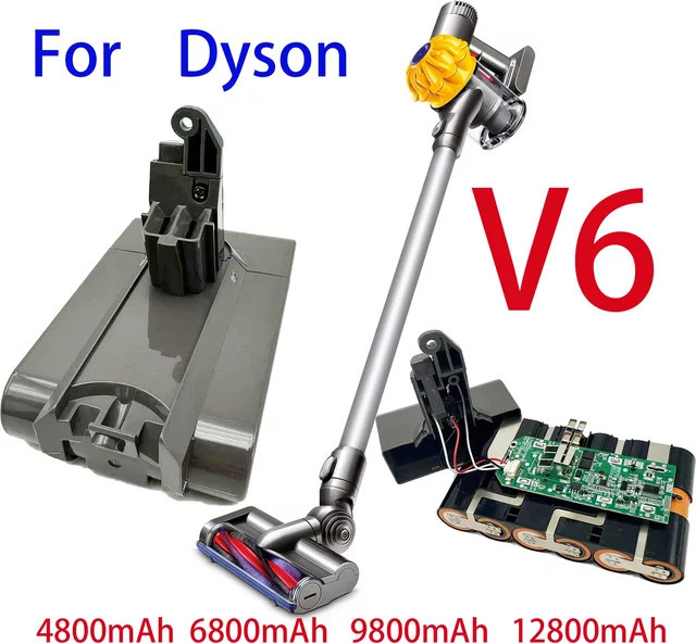 ANKALA Ersatzakku 21,6V für Dyson V6, DC58, DC59, DC61, DC62, DC72, DC74, Front Animal SV03, SV04, SV05, SV06, SV07, SV08 - Bild 1