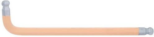 KS Tools Doppel-Kugelkopf-Innensechskant-Winkelstiftschlüssel XL, 17,0 mm, Hellorange - Bild 1