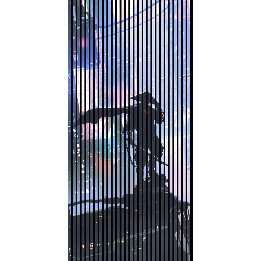 FN Acustico Akustikplatte Samurai 1 in Bunt aus PET und MDF, H x B x T: 2.400 x 1.133 x 19 mm - Bild 2