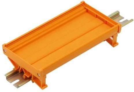 Weidmüller AP 90 GR Hutschienen-Gehäuse Endstück, Orange, 20 Stück - Bild 1