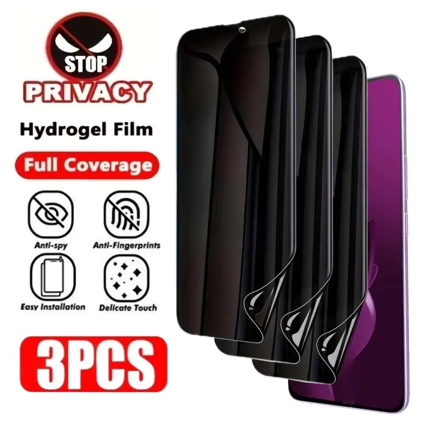 3er-Set Anti-Spy Hydrogel Displayschutzfolie für Xiaomi Poco F7 Ultra F6 F5 Pro F4 X7 X6 X5 X4 Pro mit vollständiger Abdeckung - Bild 7