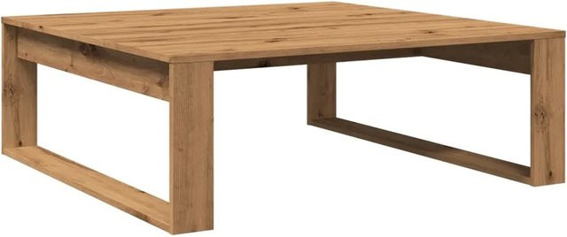 vidaXL Couchtisch Artisan-Eiche in Braun aus Holzwerkstoff B/T/H: 100 x 100 x 35 cm - Bild 1