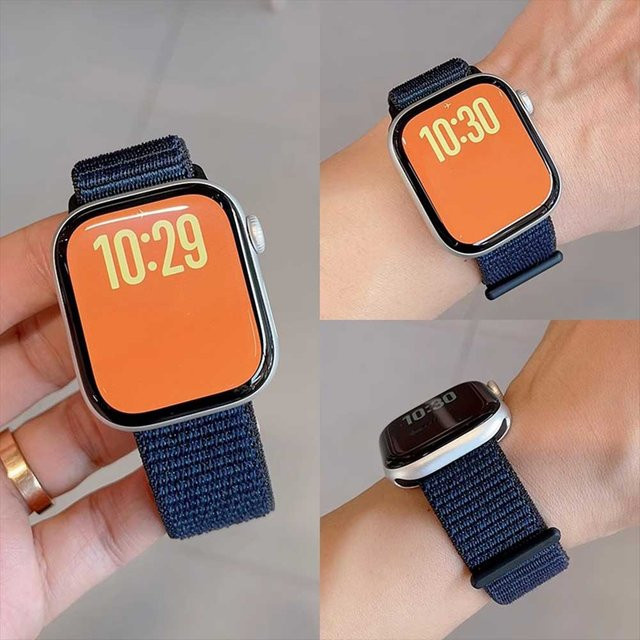 Uhrenarmband Textil, Schwarz, Unisex - Bild 1