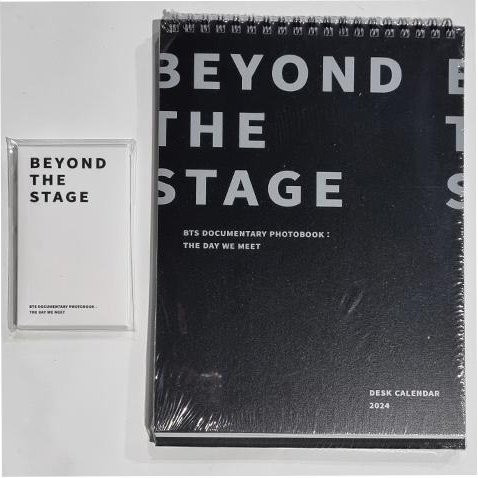 BTS Beyond The Stage Fotokarte und Kalender POB Black - Bild 1