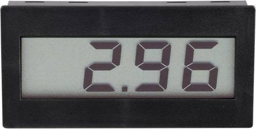 VOLTCRAFT DVM 310 Digitales Einbaumessgerät in Schwarz mit ±199.9mV Messbereich - Bild 1