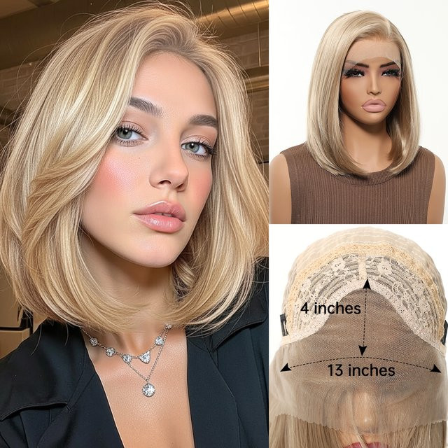 EASIHAIR Perücke, blond, synthetisch, Lace-Front, Damen - Bild 1