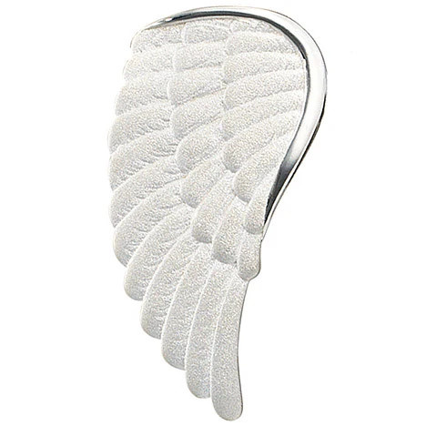 Colfem Anhänger Engelsflügel, 925 Silber, matt, Unisex - Bild 1
